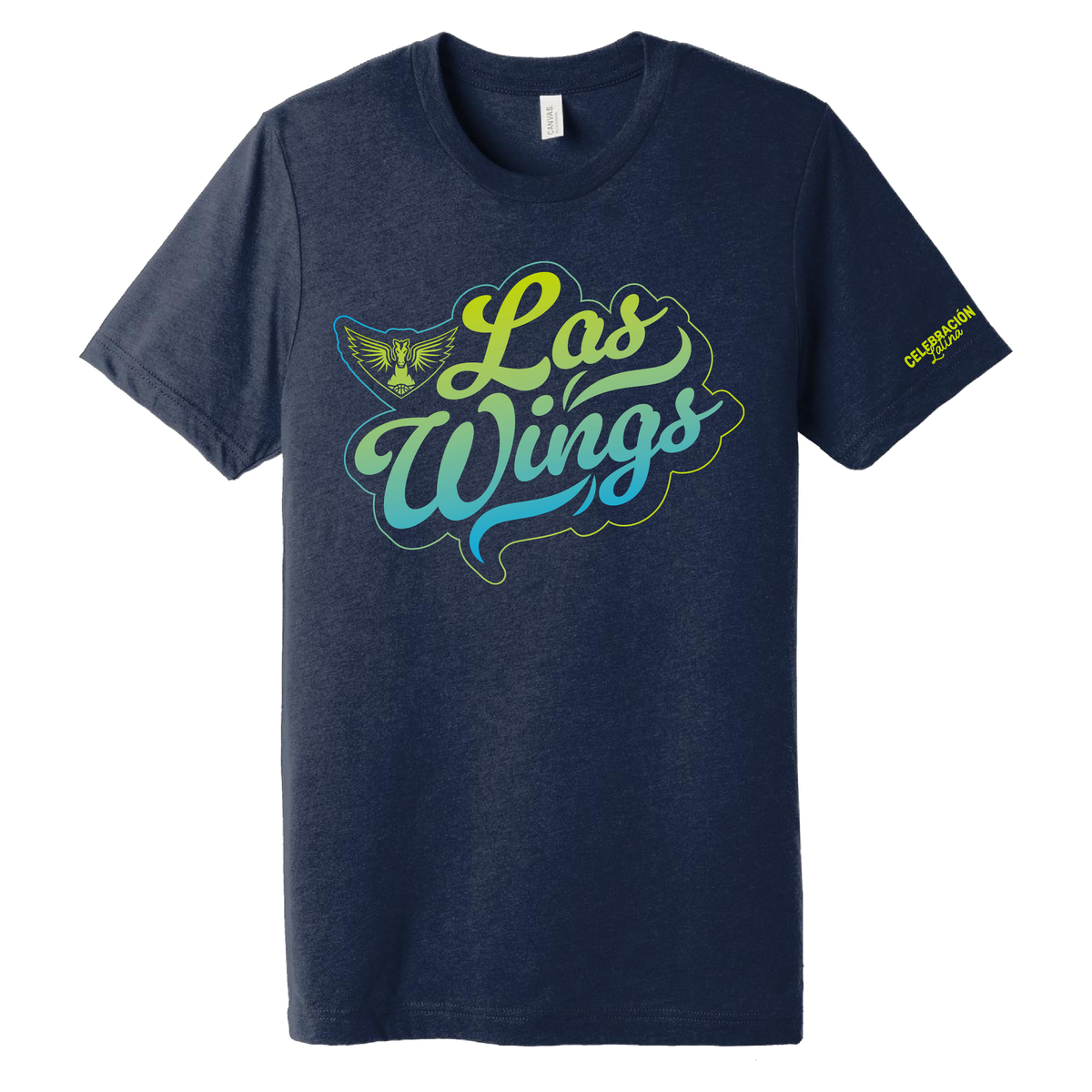 Las Wings Latina Blue T-Shirt