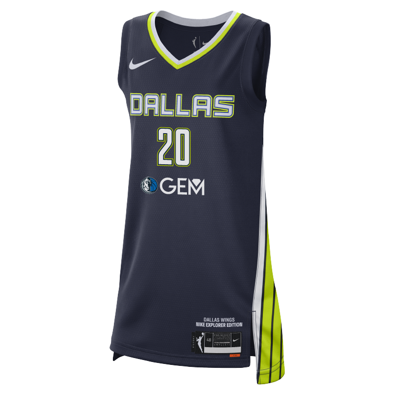 Dallas Wings Nike Youth Explorer Jersey - Maddy Siegrist