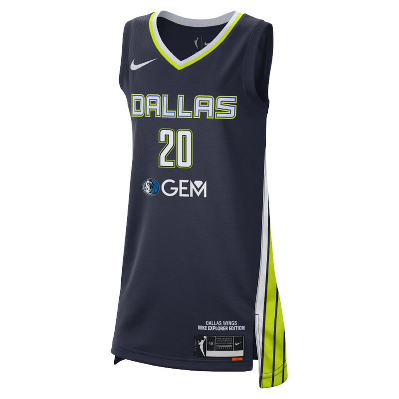 Dallas Wings Nike Youth Explorer Jersey - Maddy Siegrist