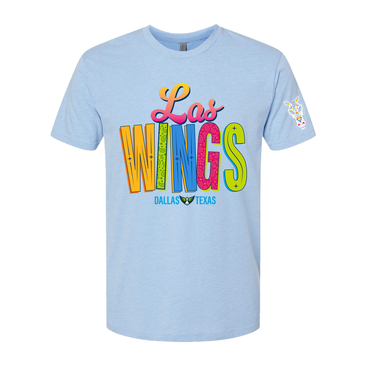 Las Wings Latina Blue T-Shirt