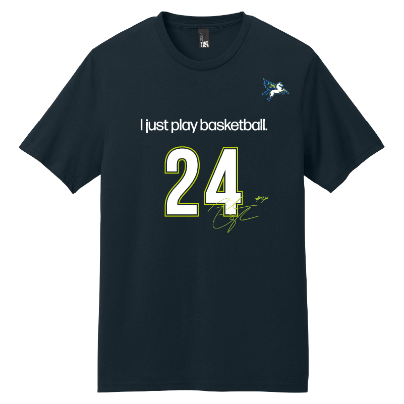 Arike Ogunbowale "I Just Play Basketball" T-Shirt