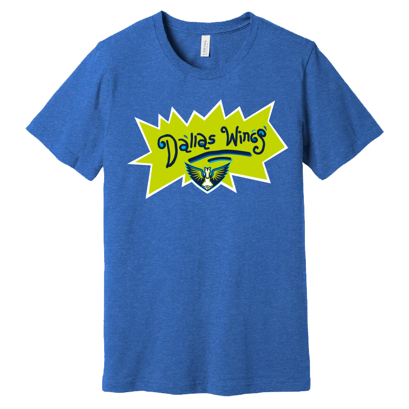 Dallas Wings 90's Cartoon T-Shirt