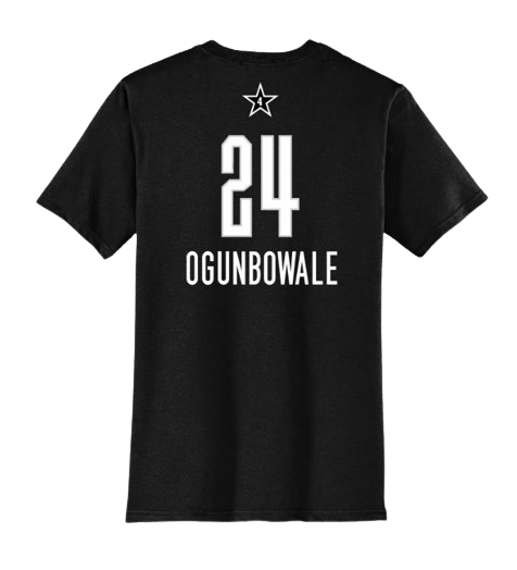 Dallas Wings All Star Black Arike Ogunbowale T-Shirt