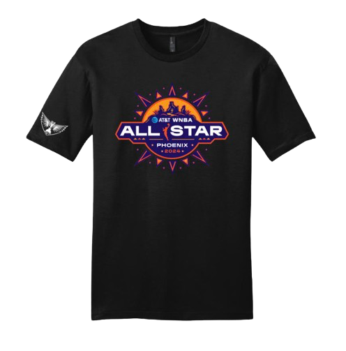 Dallas Wings All Star Black Arike Ogunbowale T-Shirt