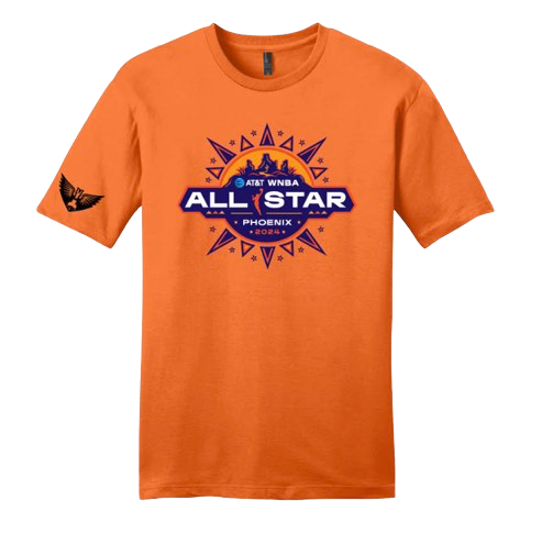 Dallas Wings All Star Orange Arike Ogunbowale T-Shirt