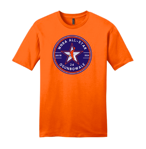 Dallas Wings All Star Orange Badge T-Shirt