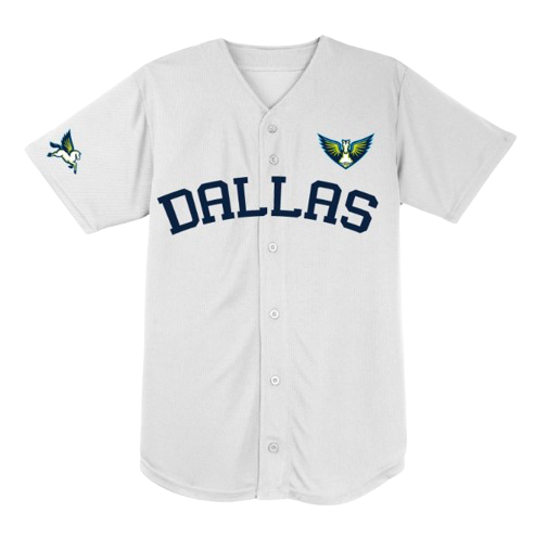 Dallas Wings Baseball Jersey