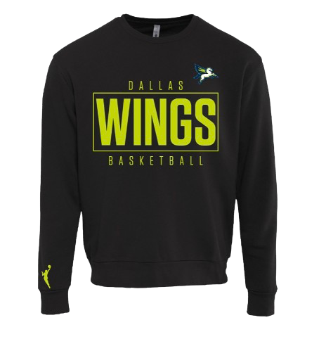 Dallas Wings Boxed Logo Crewneck