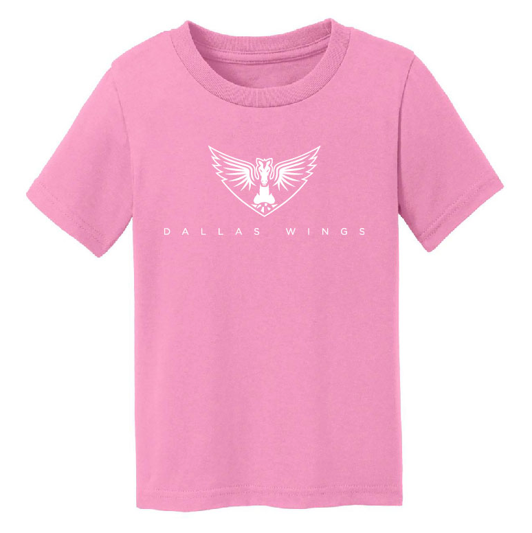 Dallas Wings Candy Pink Toddler T-Shirt