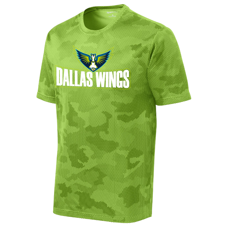 Dallas Wings Electric Logo Camohex T-Shirt