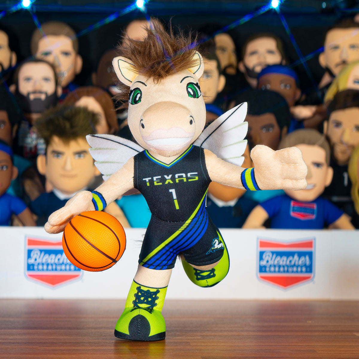 Dallas Wings Lightning Rebel 10" Mascot Plush