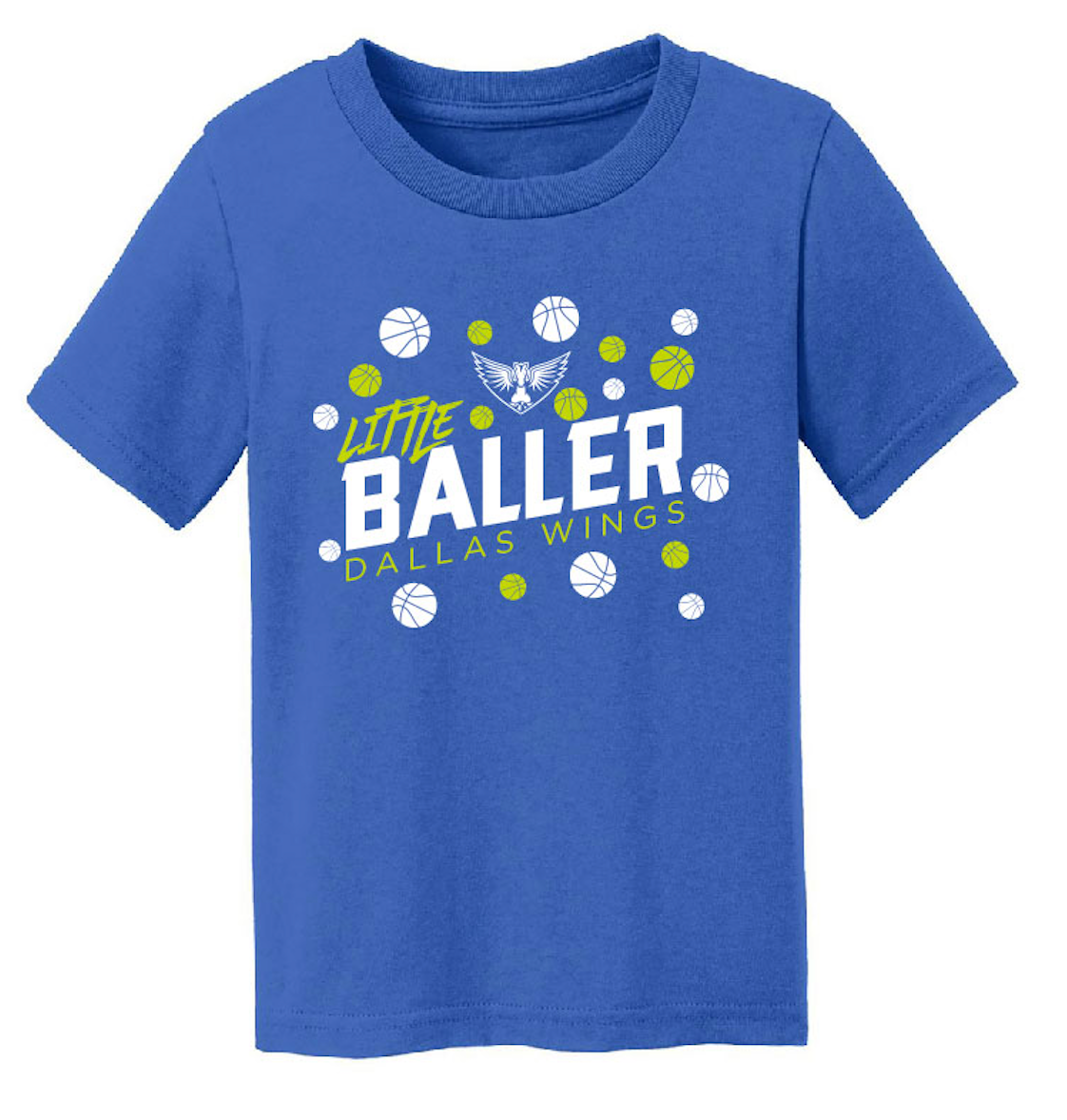 Dallas Wings Little Baller Toddler T-Shirt