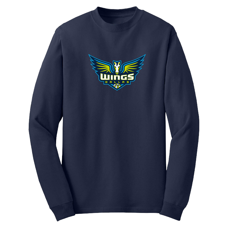 Dallas Wings Logo Long Sleeve T-Shirt