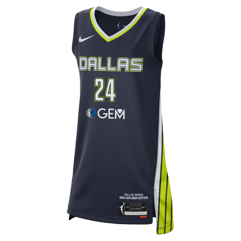 Dallas Wings Nike Explorer Jersey - Arike Ogunbowale