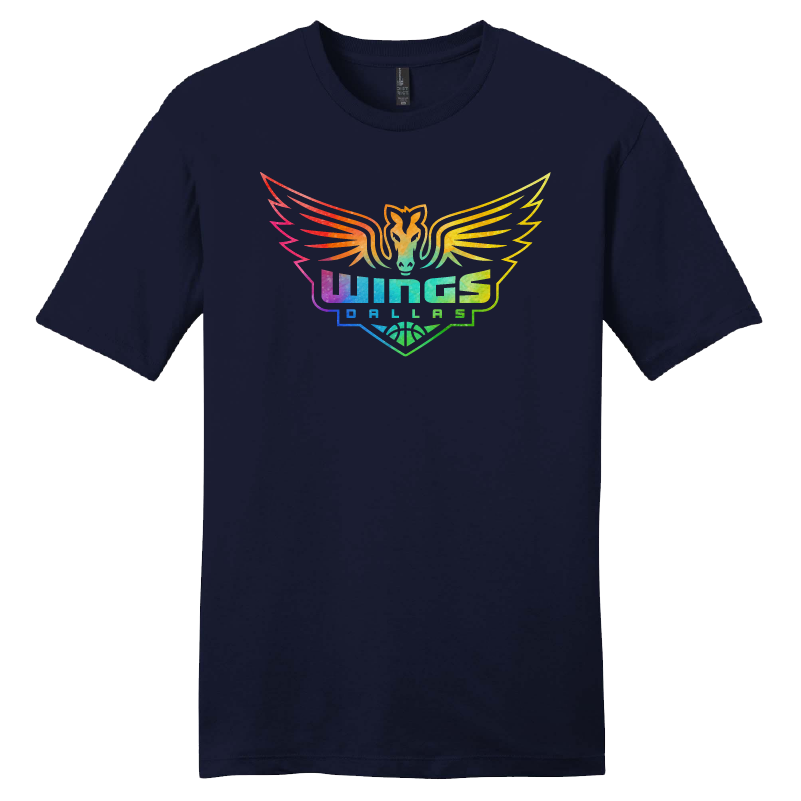 Dallas Wings Pride Logo T-Shirt