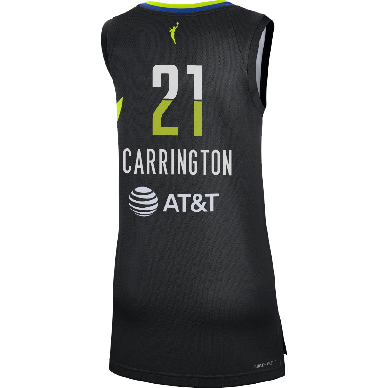 Dallas Wings Rebel Jersey - DiJonai Carrington