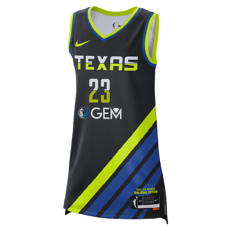 Dallas Wings Rebel Jersey - Mai Yamamoto