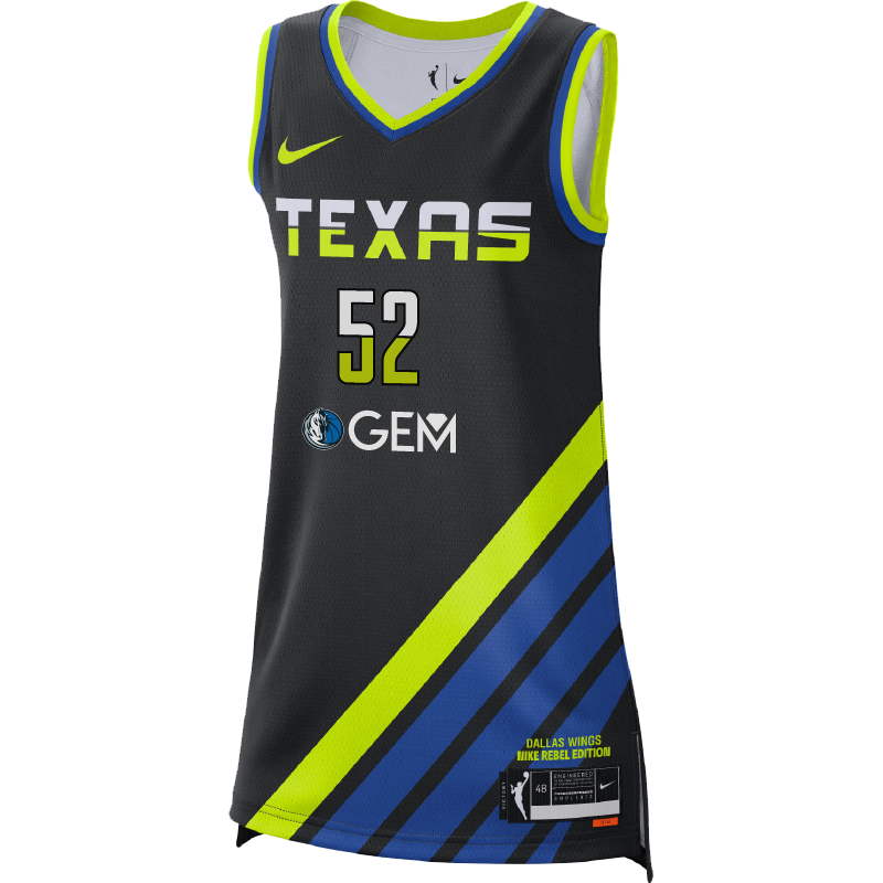 Dallas Wings Rebel Jersey - Tyasha Harris