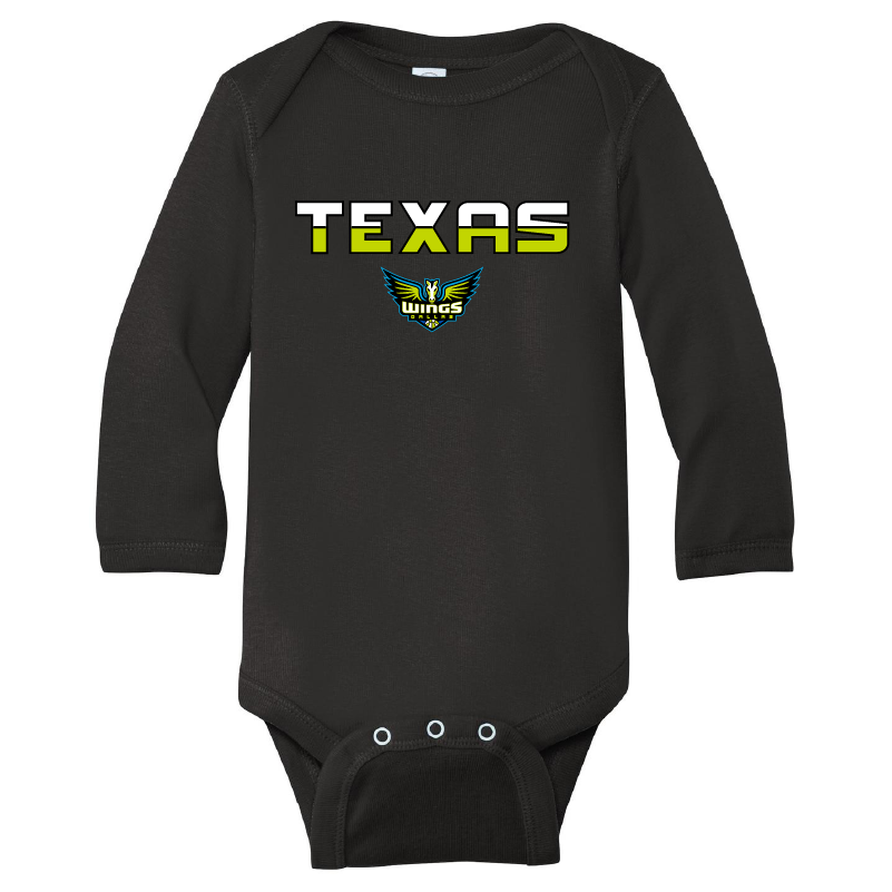 Dallas Wings Rebel Long Sleeve Onesie