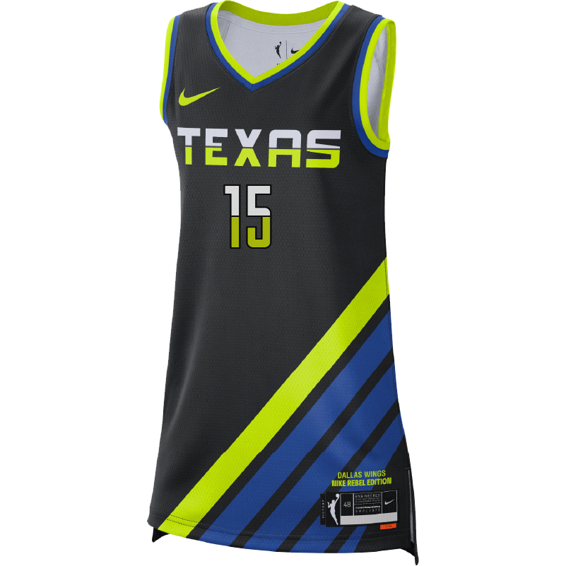 Dallas Wings Rebel Youth Jersey - Teaira McCowan