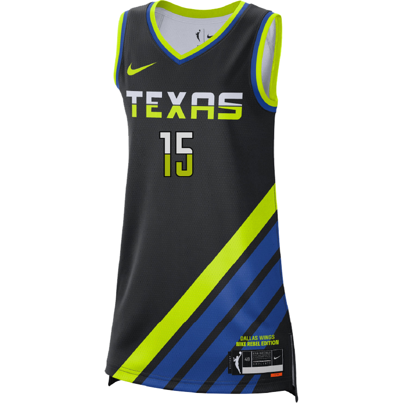 Dallas Wings Rebel Youth Jersey - Teaira McCowan