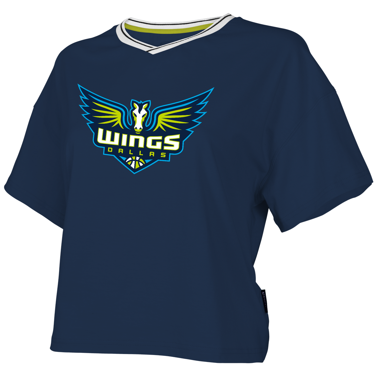 Dallas Wings Roar Ladies Crop T-Shirt