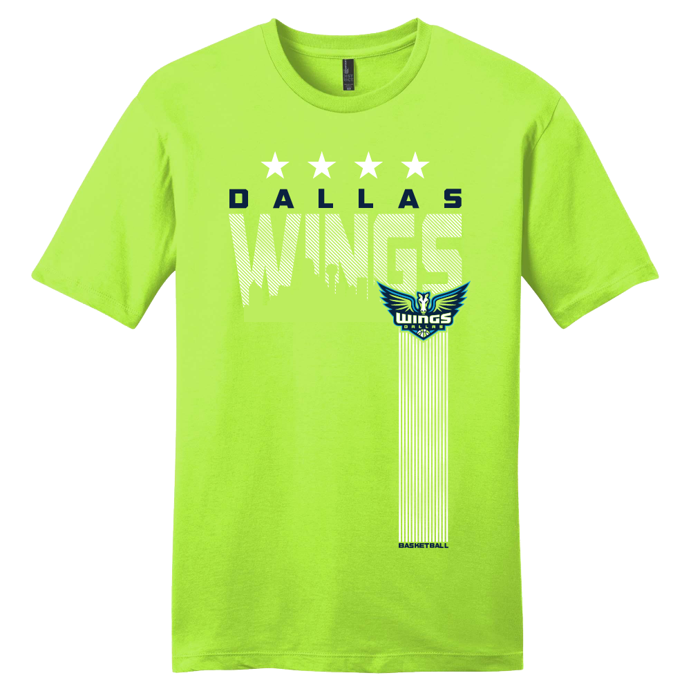 Dallas Wings Star Slide T-Shirt