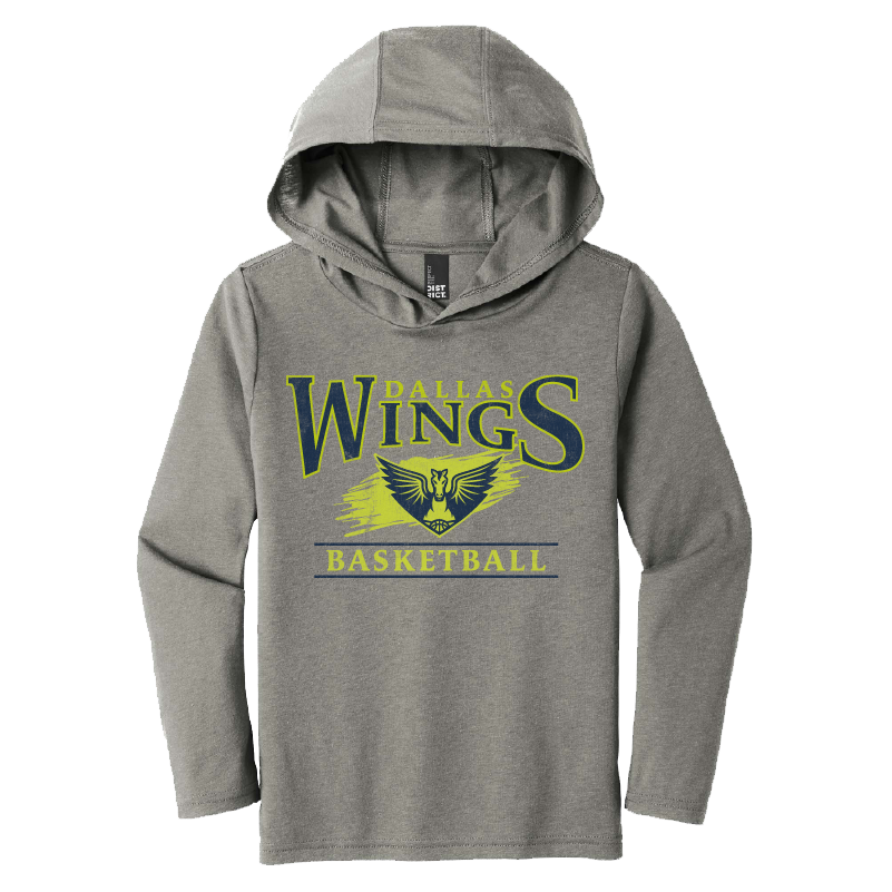 Dallas Wings Swoop Youth Hooded T-Shirt