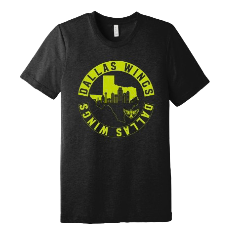 Dallas Wings Texas Shape T-Shirt