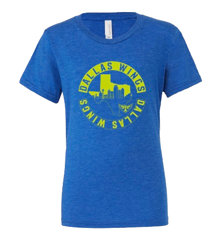 Dallas Wings Texas Shape T-Shirt