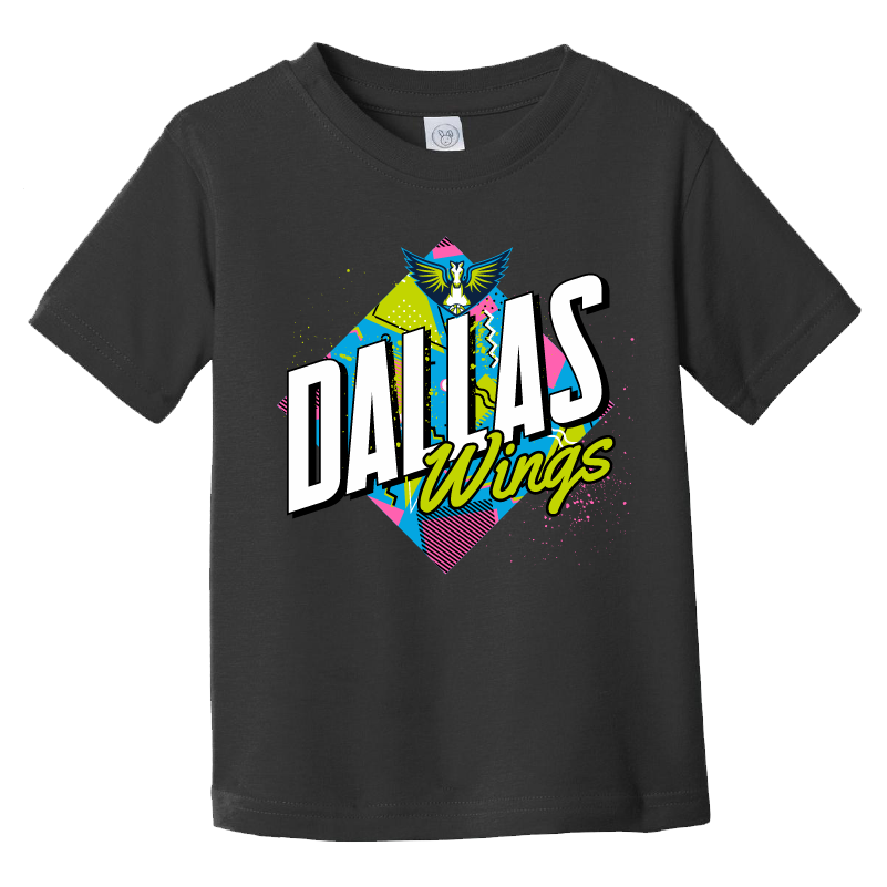 Dallas Wings Toddler 90's Retro T-Shirt