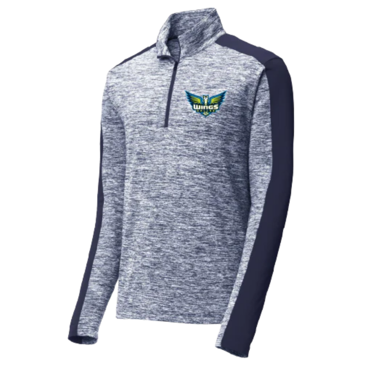 Dallas Wings Logo Performance 1/4 Zip