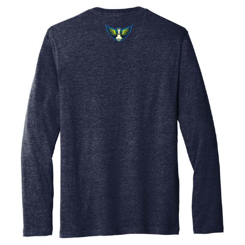 Dallas Wings Wordmark Performance Long Sleeve T-Shirt